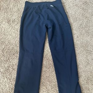 2 XS FIGS Petite Navy Blue Scrub Pants